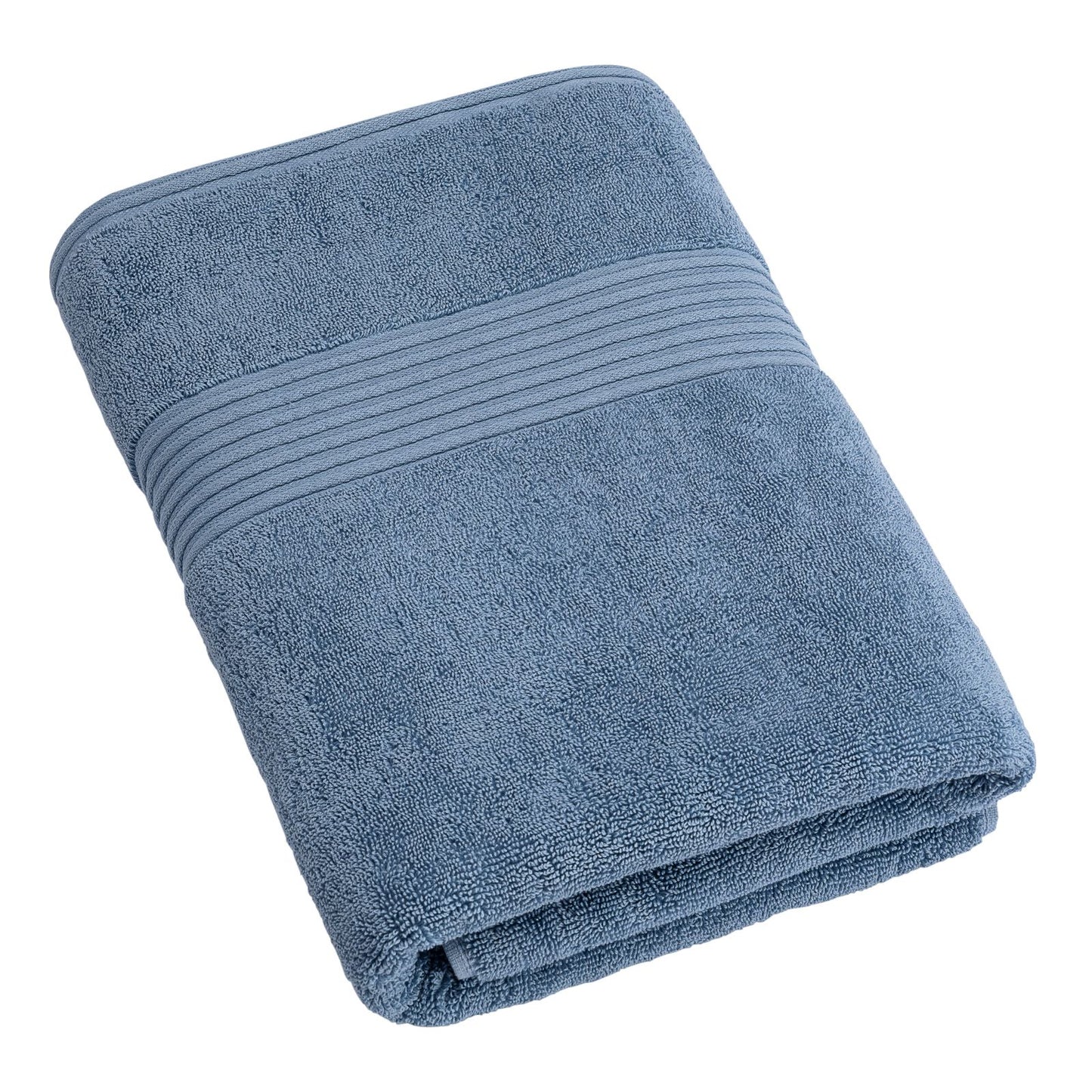 Berkley Jensen Cotton Bath Towel - Blue Spring