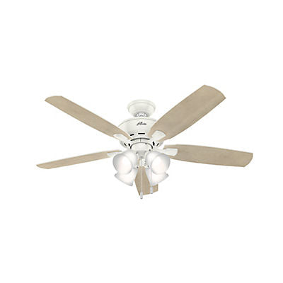 Hunter Amberlin 52" Ceiling Fan - Fresh White