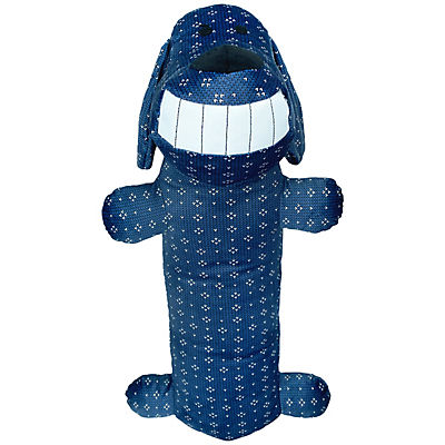 Multipet International Jumbo 24" Sweater Pattern Loofa - Blue
