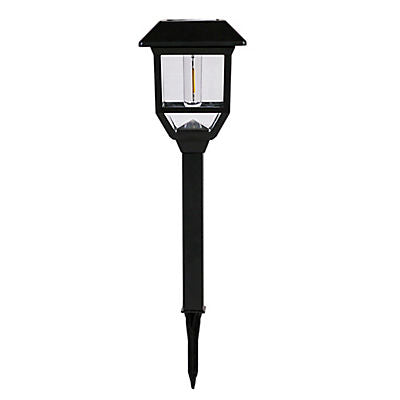 Berkley Jensen 5-Pc. Solar LED Pathway Lights - Graphite Black