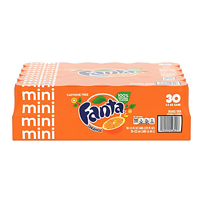 Fanta Orange Cans, 30 pk./7.5 oz.