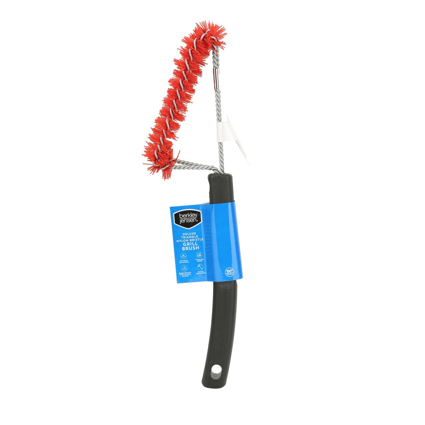 Berkley Jensen Deluxe Triangle Nylon Bristle Grill Brush