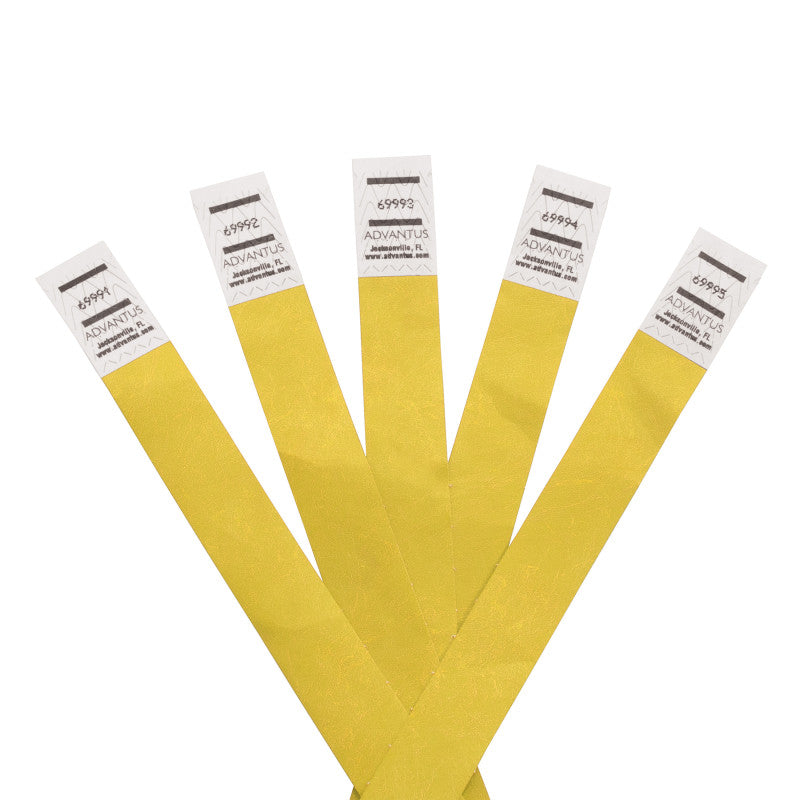 Wristbands Yellow 500Pk