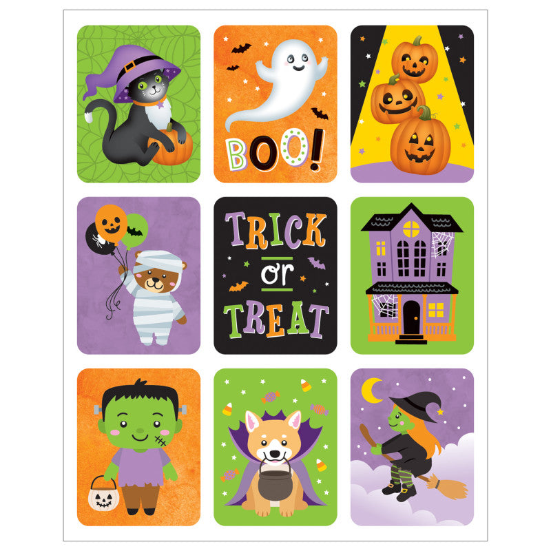 Large Halloween Stickers (Pack of 12)