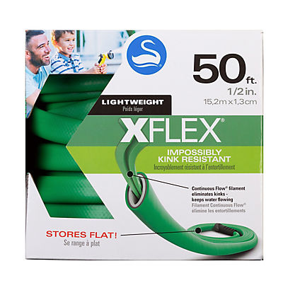 Swan 1/2" x 50' XFlex Lightweight Garden Hose
