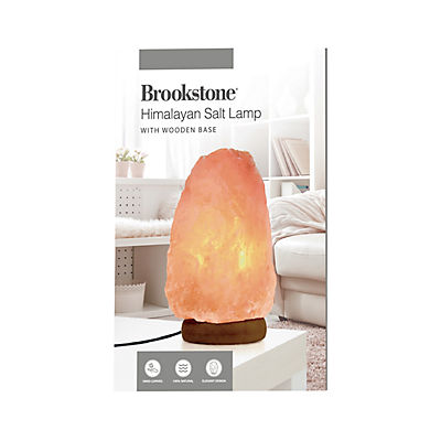 Brookstone Himalayan Salt Lamp - Orange