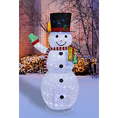 Berkley Jensen 72" Collapsible Snowman Lawn Ornament