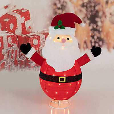 Berkley Jensen 35" Collapsible Santa Lawn Ornament