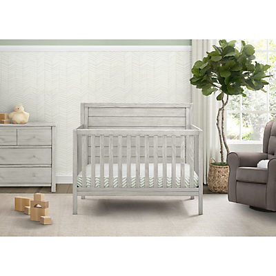 Delta Children Cambridge 4-in-1 Convertible Crib - Rustic Mist