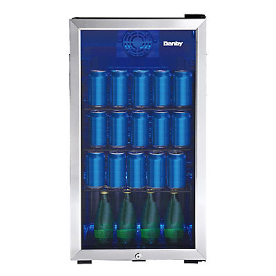 Danby DBC117A1BSSDB-6 3.1 cu. ft. Free Standing Beverage Center - Stainless Steel