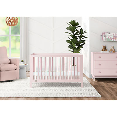 BabyGap by Delta Children Charlie 6-in-1 Convertible Crib - Blush Pink