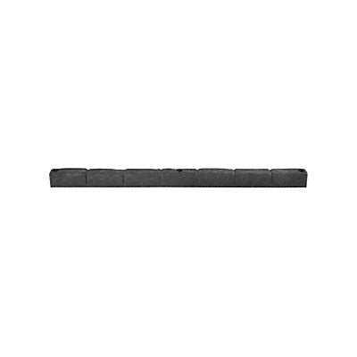 GroundSmart Gray Rubber Cobblestone Edgers, 2 pk.