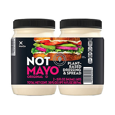 NotMayo Plant-Based Dressing and Spread, 2 pk./15 oz.