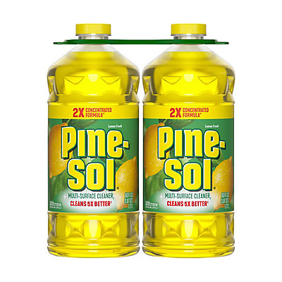 Pine-Sol Multi-Surface Cleaner, Lemon Fresh, 2pk./60 oz.