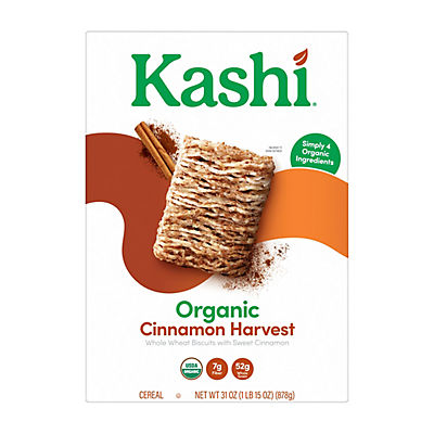 Kashi Breakfast Cereal Fiber Cereal Family Breakfast - Cinnamon Harvest, 31 oz.