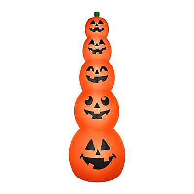 Gemmy Halloween Inflatable Jack-O-Lantern Stack
