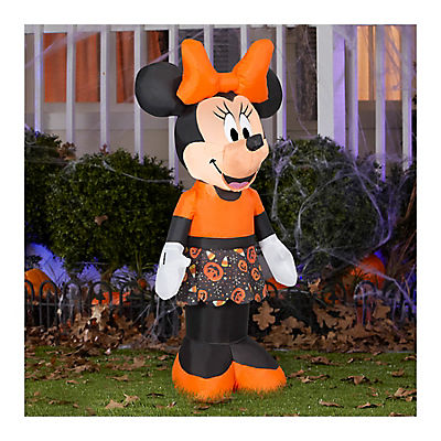 Disney Halloween Inflatable Minnie Mouse in Candy Skirt