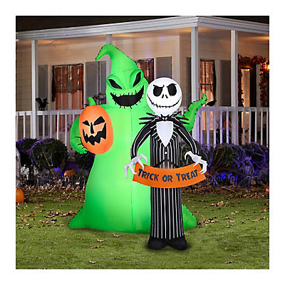 Gemmy Jack and Oogie Boogie Inflatable