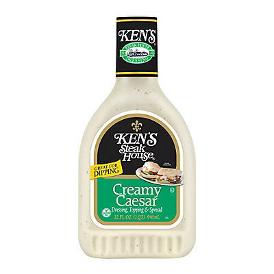Ken's Steak House Creamy Caesar Salad Dressing, 32 oz.