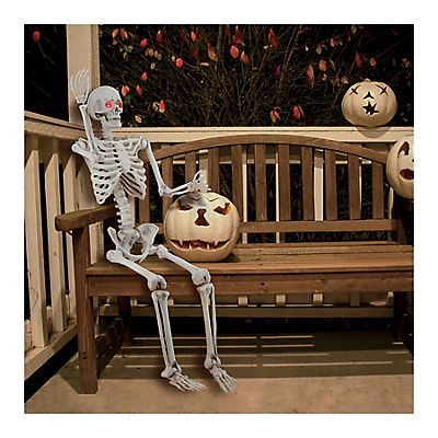 Berkley Jensen 60" Light Grey Skeleton With LED