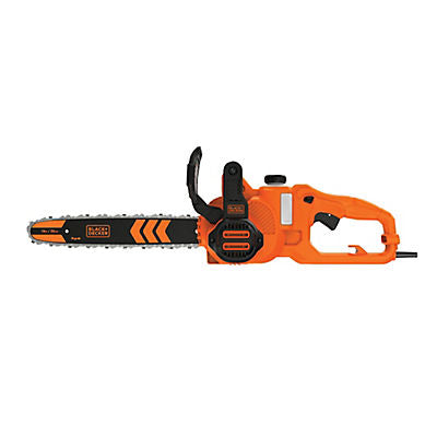 Black + Decker 14" Electric Chainsaw - Orange