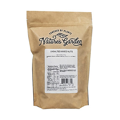 Nature's Garden Mixed Unsalted Nuts, 26 oz.