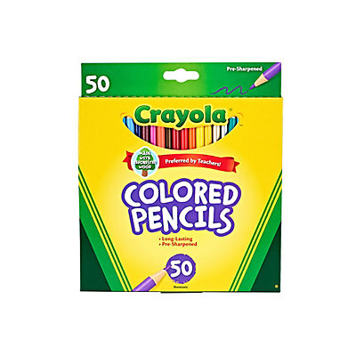 Crayola Colored Pencils, 50 ct.