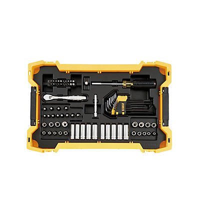 Dewalt 131 pc. Mechanics Tool Set with Toughsystem Trays
