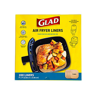 Glad Air Fryer Liners, 200 ct.