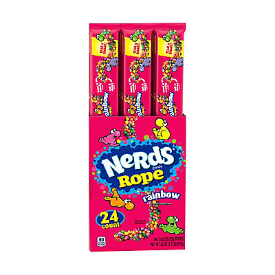 Nerds Rainbow Ropes, 24 ct.