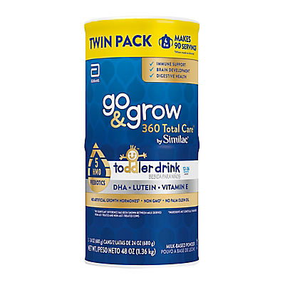 Similac 360 Total Care Powder Toddler Drink, 2 ct./24 oz.