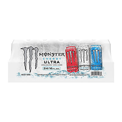 Monster Energy Ultra Variety Pack, 24 pk./16 oz.