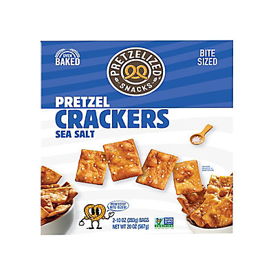 Pretzelized Pretzel Snackers Sea Salt, 20 oz.