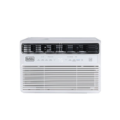 Black + Decker 8,000 BTU Inverter Window Air Conditioner, White