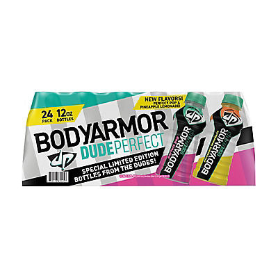 BODYARMOR Sports Drink Dude Perfect Variety Pack, 24 pk./12 fl. oz.