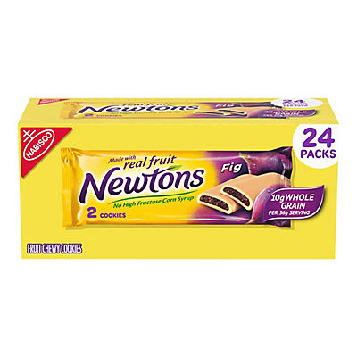 Newtons Soft & Chewy Fig Cookies, Fig Bars, 24 pk./2 oz.