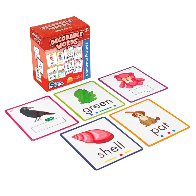 Decodable Words Flash Cards