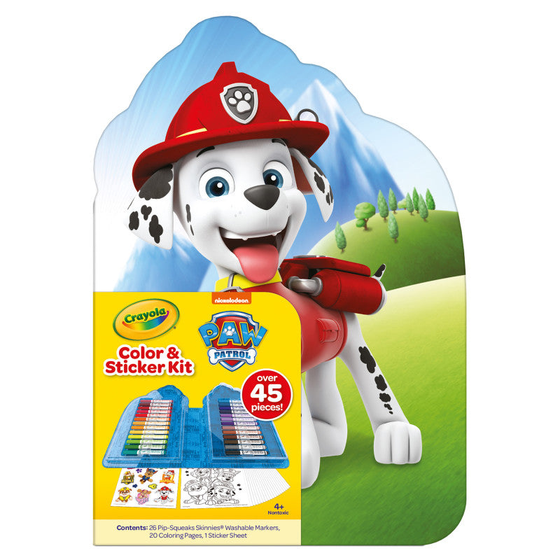 Paw Patrol Color & Sticker Kit (Pack of 2)
