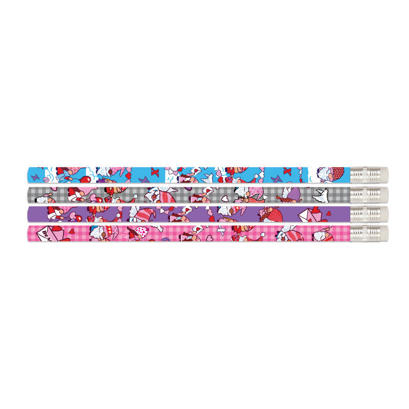 Valentine Gnomes Pencils 12Pk (Pack of 12)