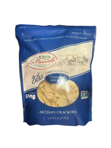 La Panzanella Artisan Crackers Crccantini Bites, 20 oz.