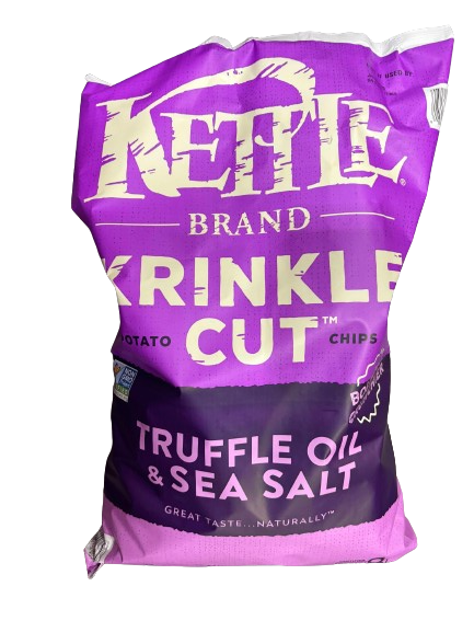 Kettle Brand Krinkle Cut Potato Chips - Truffle Oil & Sea Salt - 28 oz.