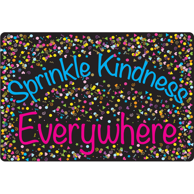 Welcome Mat Confetti Sprinkle Kind Everywhere (Pack of 3)