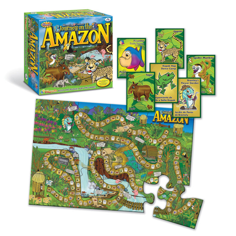 Journey On The Amazon Playzzle Game (Pack of 2)