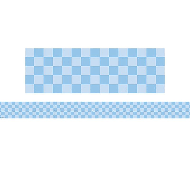 Checkers Scalloped Border Trim (Pack of 10)