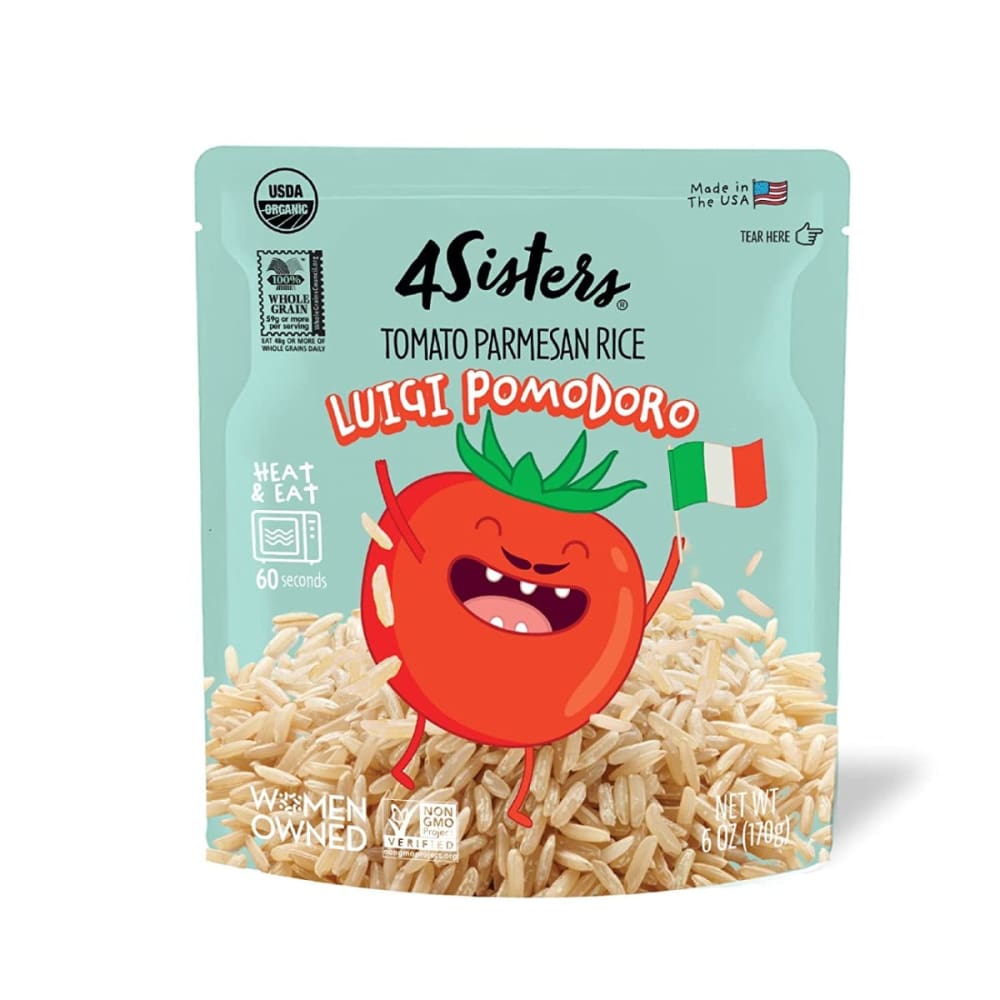 4SISTERS: Rice Brown Italian Rte 6 oz (Pack of 5) - 4SISTERS