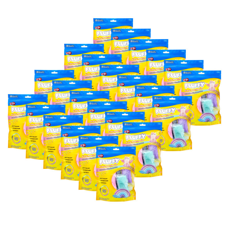 Modeling Clay 0.5Oz 6 Pastel 24Pk Air Dry