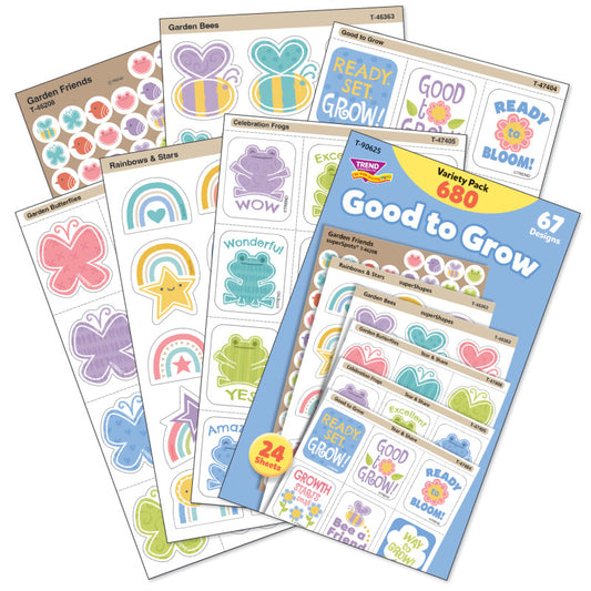 Good To Grow Sticker Variety Pack (Pack of 3)