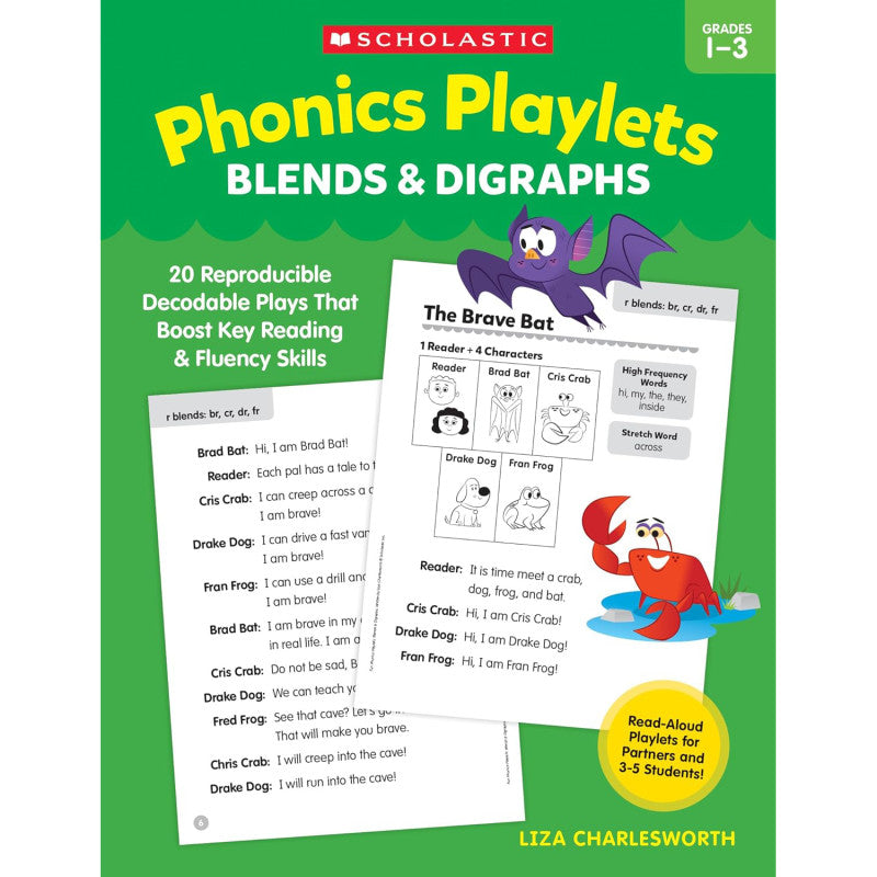 Phonics Playlets Blends & Digraphs (Pack of 3)
