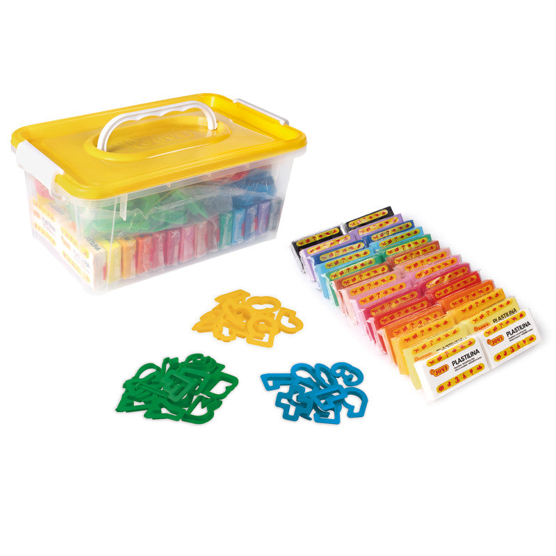 Plastilina 28 Bars & 3 Access Packs Schoolpack