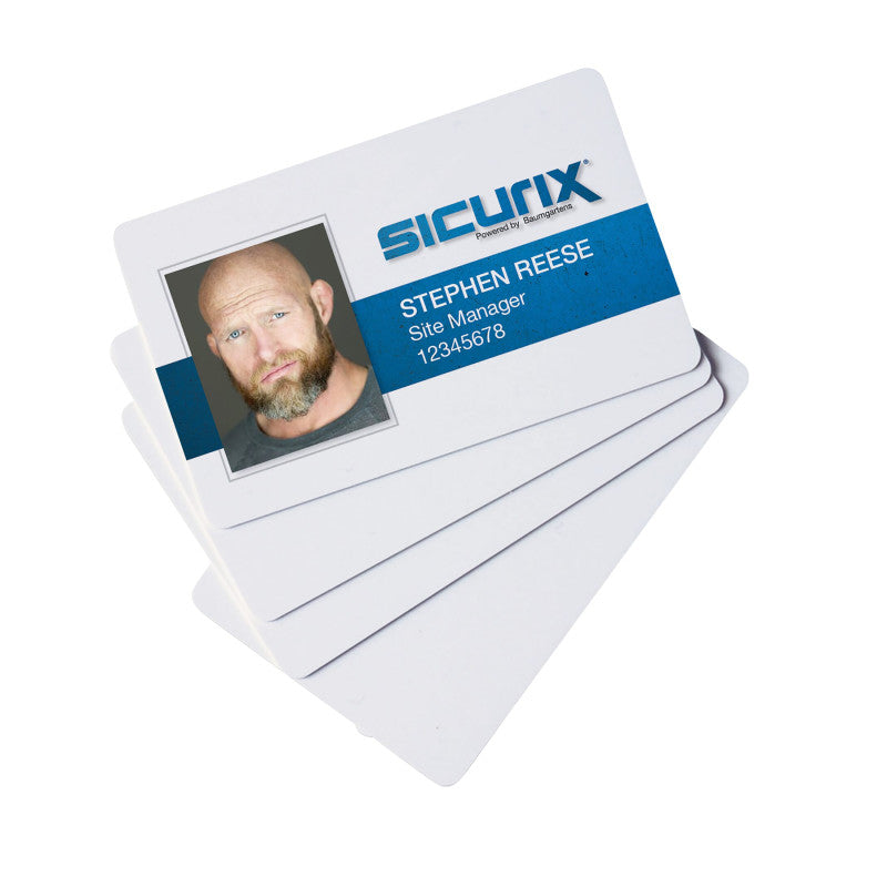 Blank Pvc Cards Cr80 30Mil 100/Pk